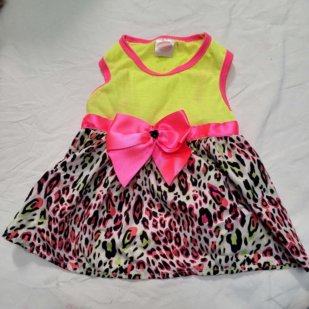 Girl Doggie Dress,  Size M